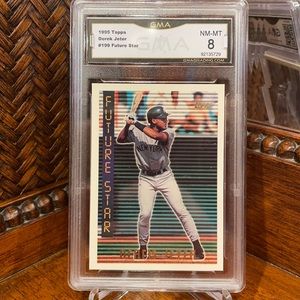 1995 Topps Derek Jeter Rookie #199 GMA 8
